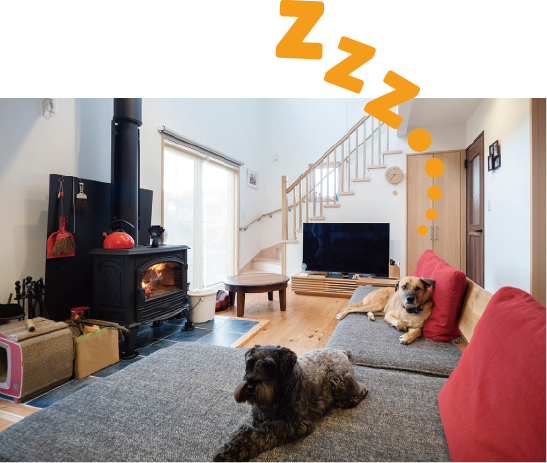 北欧風ハウスで薪ストーブ生活 Shoei Kensetsu 湘栄建設