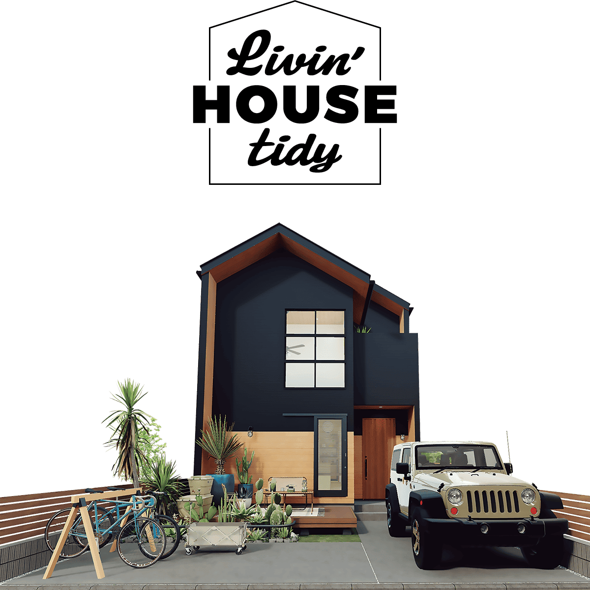 Livin' House -GO OUT- North PLAN