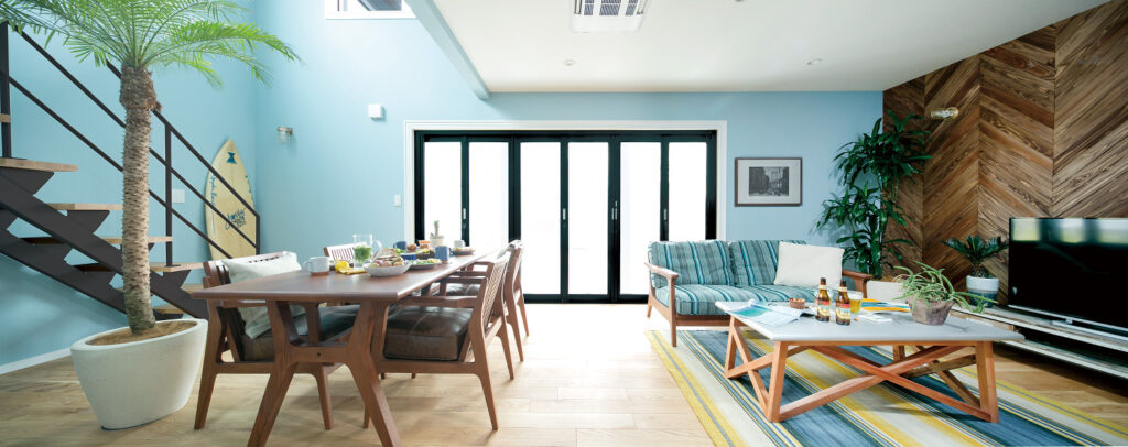 リゾートホテルの間取り